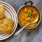 Poori  Chicken 