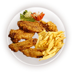 Chips & Spicy Chicken  Regular 