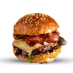 Mama Mia Burger  Single 4oz 