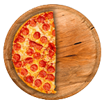 Half Fried Pizza  Single 