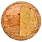 Half Pizza Crunch  Single 