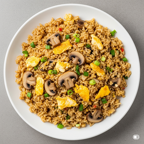 Mushroom Fried Rice 