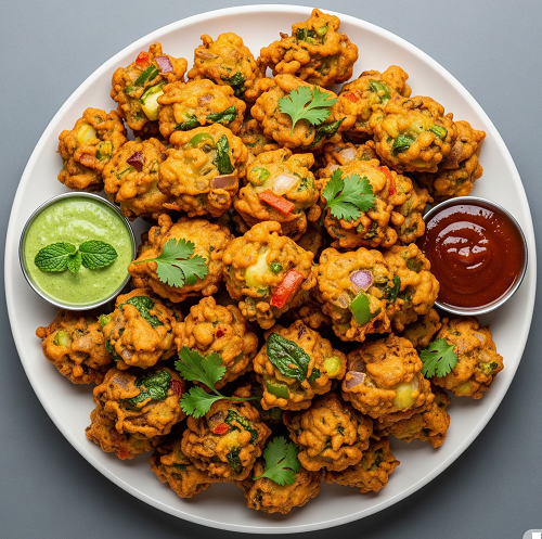 50 Pcs Veg Pakora 