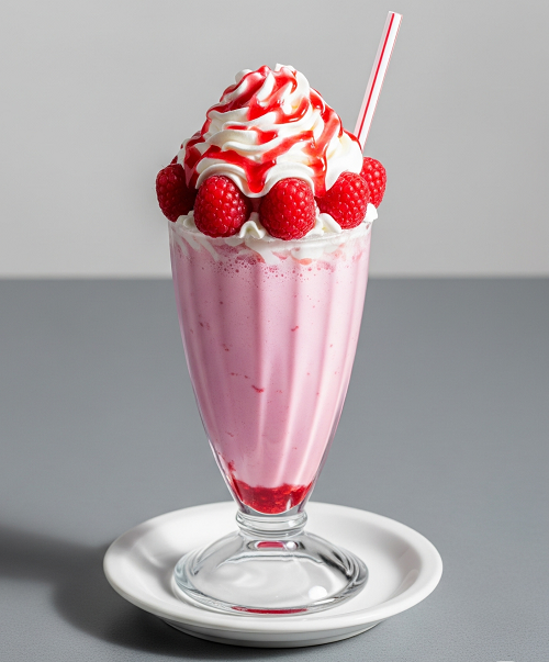 Raspberry Milkshake 
