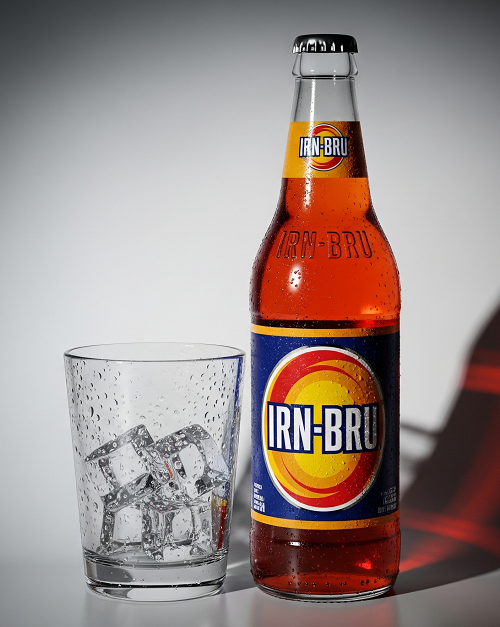 Glass Irn Bru 