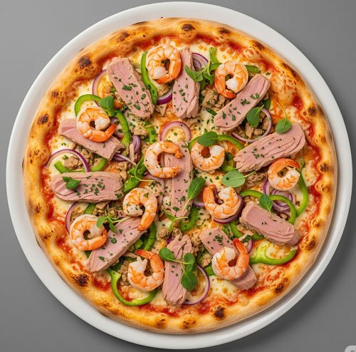 Seafood Sensation Pizza 