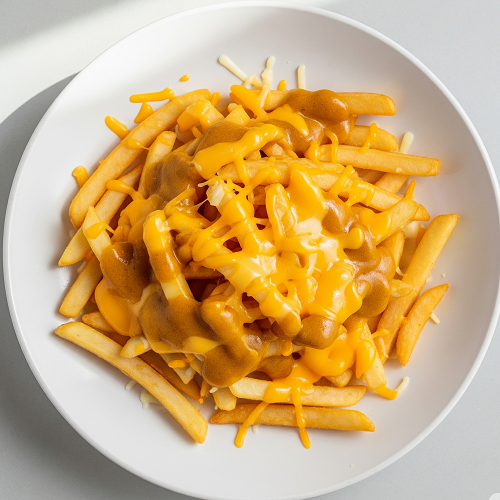 Fries, Cheese & Curry 